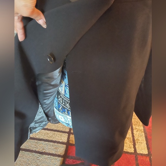 J.Crew Double Cloth Wool Peacoat — Italian Wool, Vintage Classic, Size 8 - Picture 4 of 15